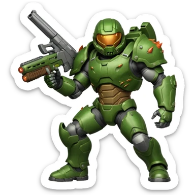 Doom eternal sticker