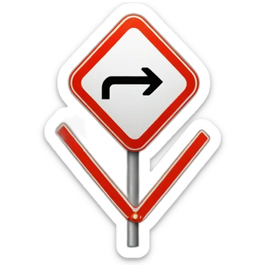 A traffic sign with text UNASSIGNED sticker