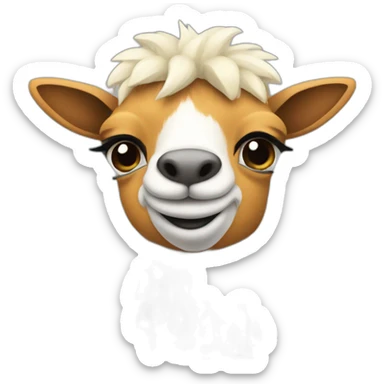 estrella llamativa sticker