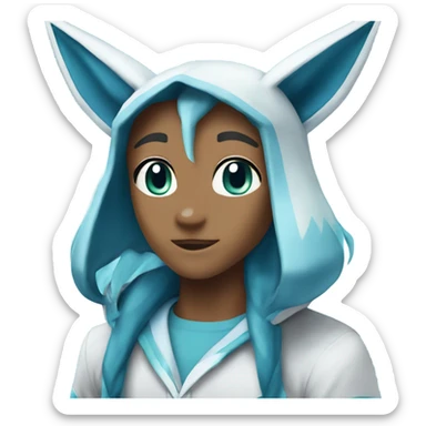 Glaceon Pokemon sticker