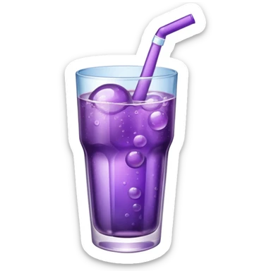 Make a grape soda sticker