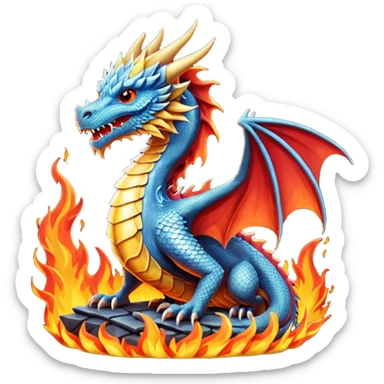 Game of thrones dragon sticker
