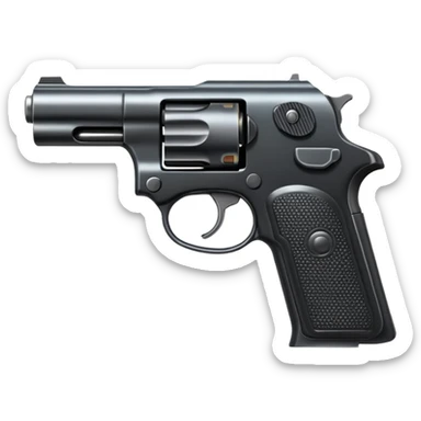 Cree moi un emoji pistoler realiste sticker