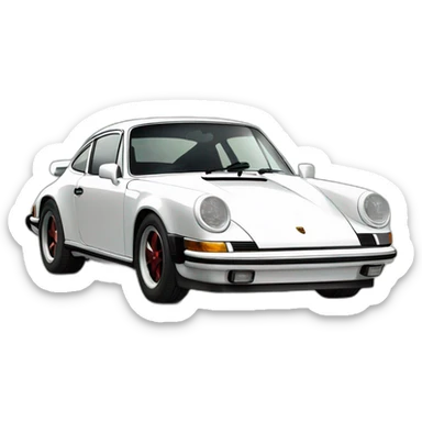 classic-Porsche-911-emoji sticker