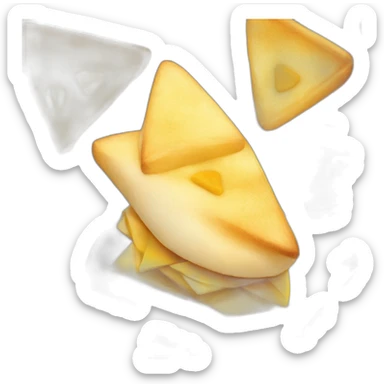 hot chips with a triangle sandwich sticker