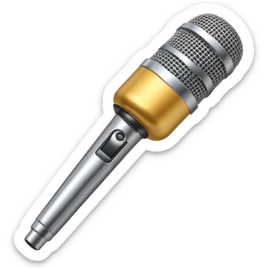 dropping microphone sticker