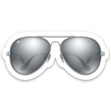 aviator sunglasses sticker