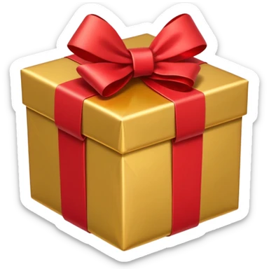 box gift sticker