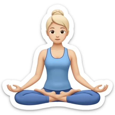 Yoga sticker