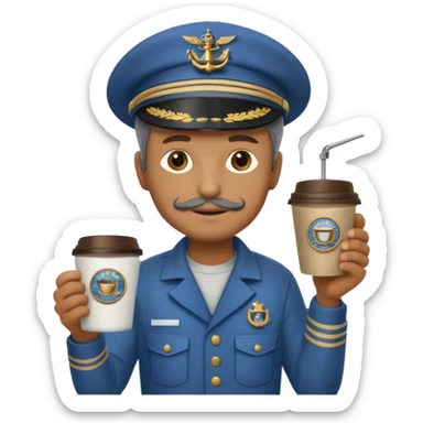 fishing vessel captain sticker