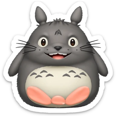 Totoro sticker