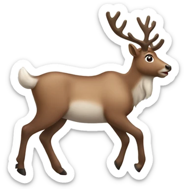 Reindeer  sticker