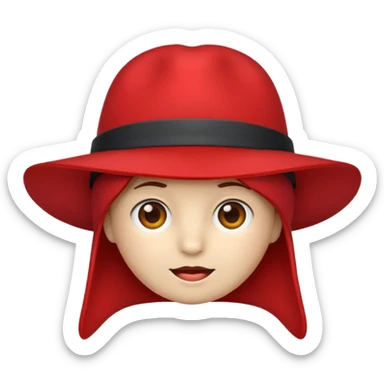 red hat sticker