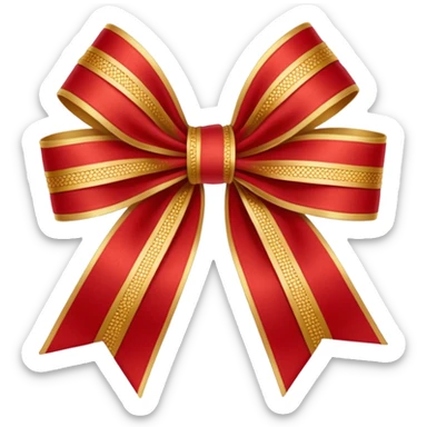 A Cozy Vintage Ribbon sticker