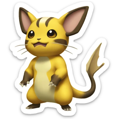 Raichu  sticker