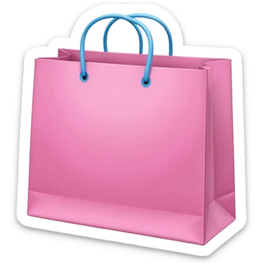 shopping pink bags sticker