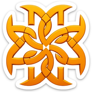 Hindu swastika sticker