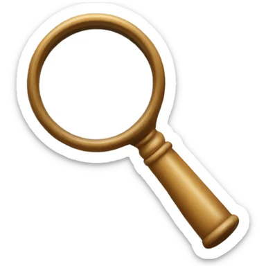 The magnifying glass could symbolize the ability to segment and analyze audiences based on their geographic location. sticker