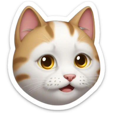 crying-cat sticker