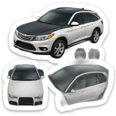 car from supernatural tv series sticker