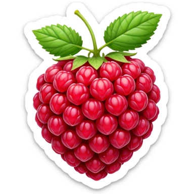 Une framboise  sticker