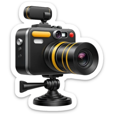 smart camera for recording football games sticker