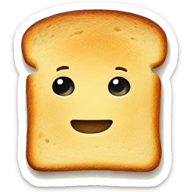 Toast sticker