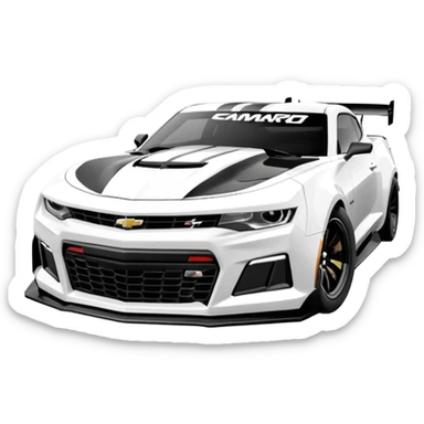 Chevrolet Camaro ZL1 NASCAR best view sticker