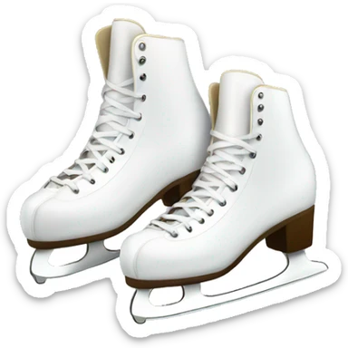 ice skates sticker