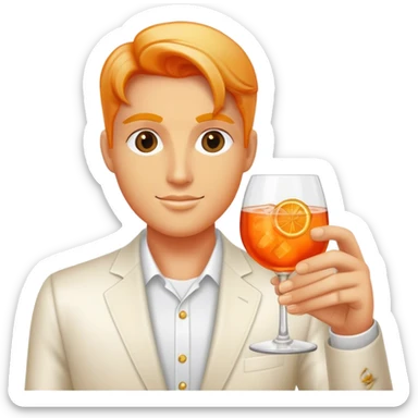 aperol spritz sticker