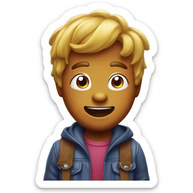 Gummybear guy from im a gummy bear sticker