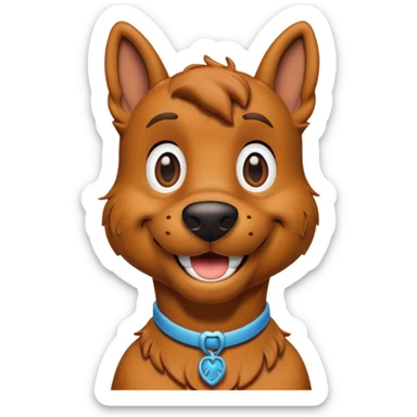 scooby doo sticker