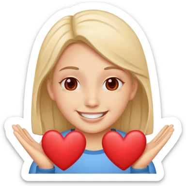 Mix these emojis “😗🥹” and add this one to each side “🫰” sticker