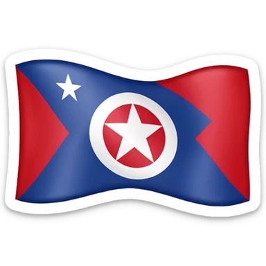 Native American Cherokee flag sticker