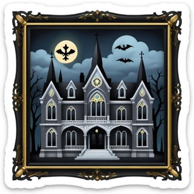 funeral home sticker