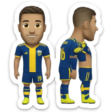 hincha de boca juniors sticker