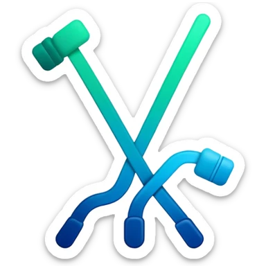 Símbolo fisioterapia  sticker