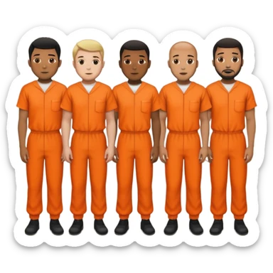 prison with 32 man sticker