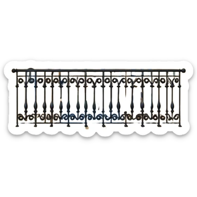 Balcony sticker
