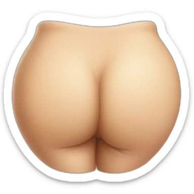 nice butt sticker