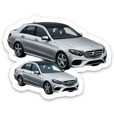 Mercedes Benz E Class 2024 sticker