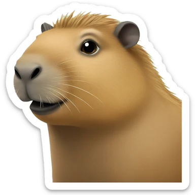 Capybara  sticker
