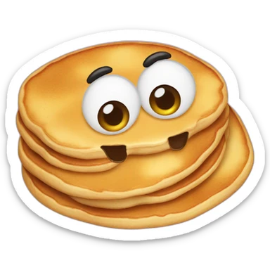 Pancake sticker