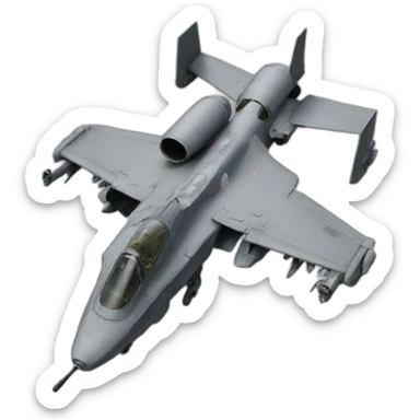 A10 warthog sticker