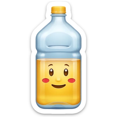 2 litr bottle sticker