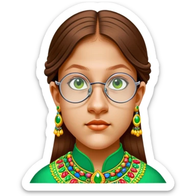 Vibrant Ceremonialist sticker