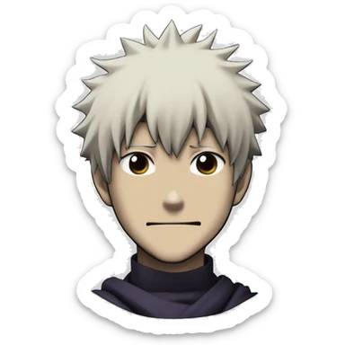 Yuji itadori form jujutsu kaisen sticker