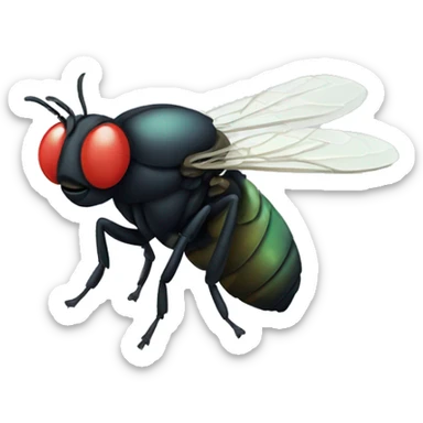 Fly sticker