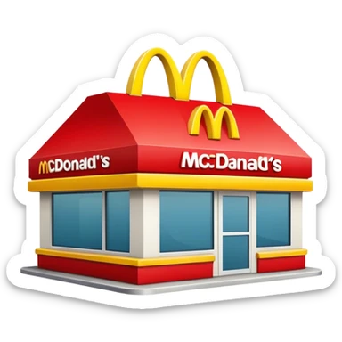 McDonald’s  sticker