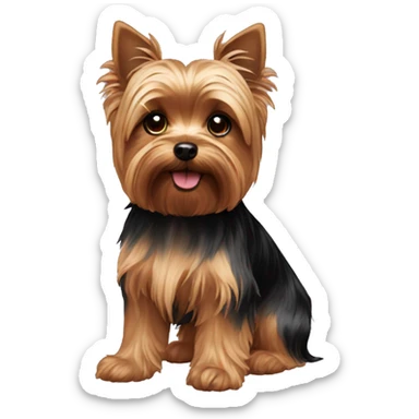 yorkie sticker